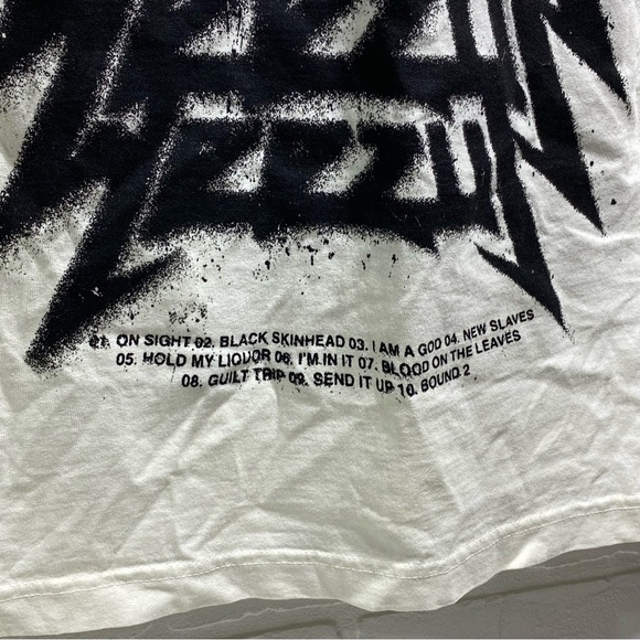 NICE Yeezus 2013 Album Shirt - Ye - Cream - Small - Picture 5 of 5